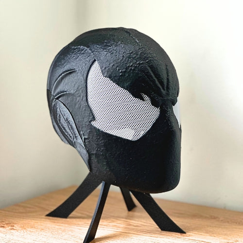 Symbiote Spiderman Mask